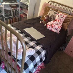 Gold Twin Mattress Frame